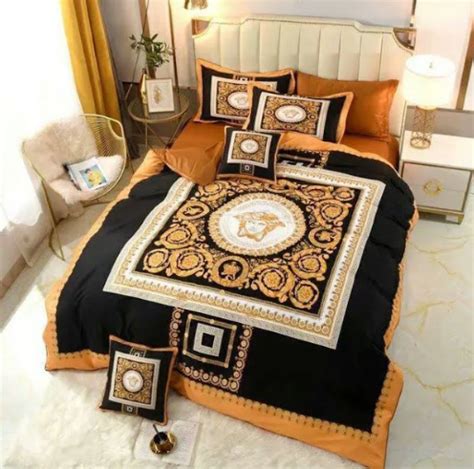 versace blanket set|versace king size bedding set.